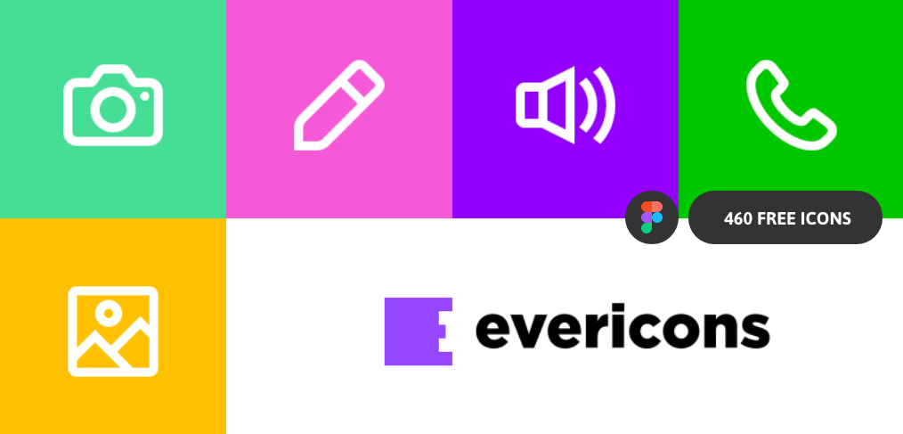 evericons free figma icons