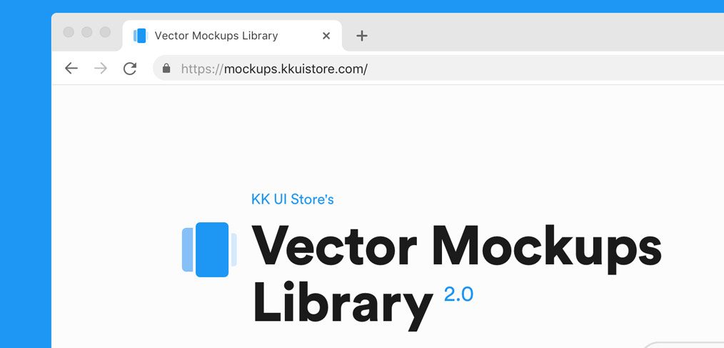 Free Vector mockups library