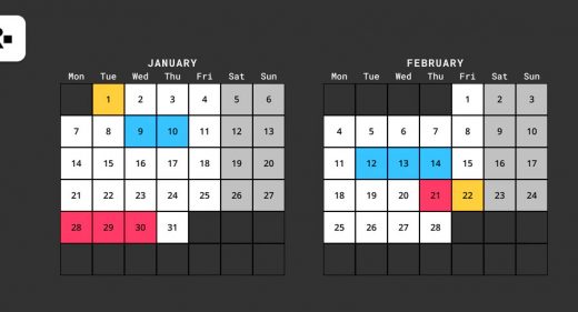 2019 Planning Calendar