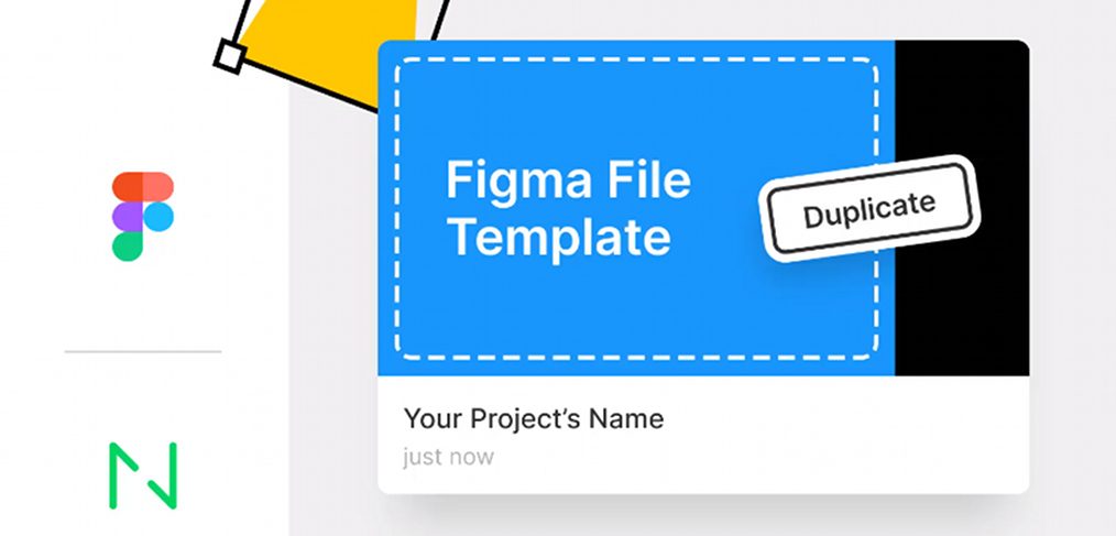 Figma file template freebie