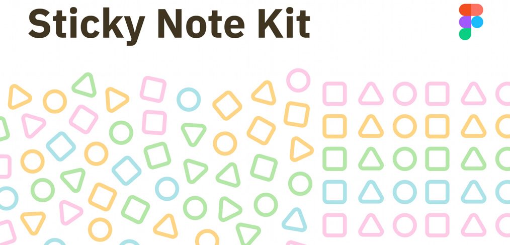 Figma Sticky note kit