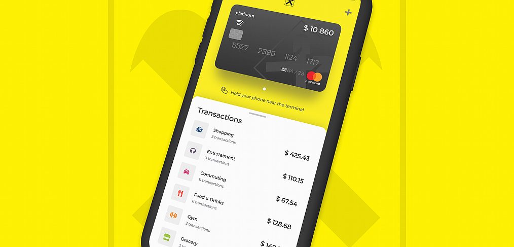 Figma banking app free template