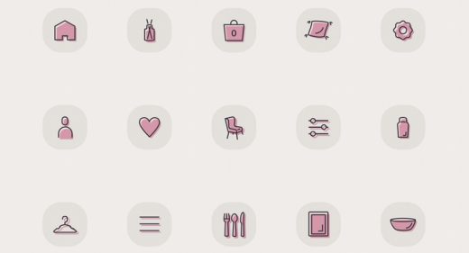 Furniture free Figma icon set