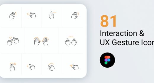 Interaction and Gesture Figma Icons