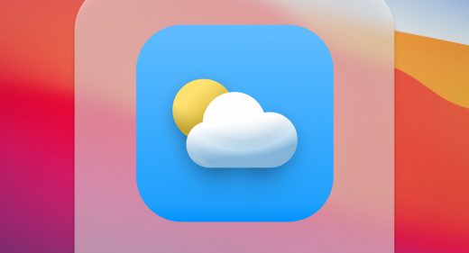 iOS 14 Figma weather app icon