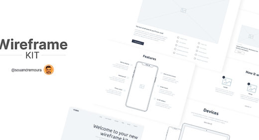 Free Wireframe kit for Figma