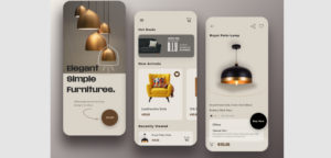 Furniture app concept for Figma