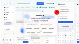 Frames X - Premium Figma UI kit