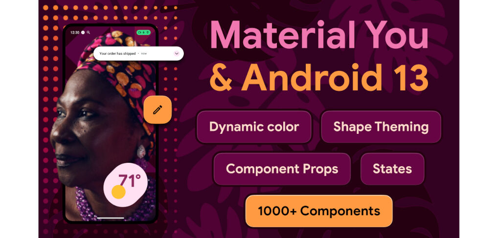 Material You - Android 13 Figma UI kit